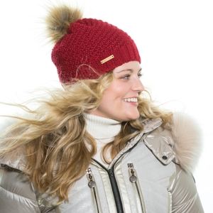 Red beanie